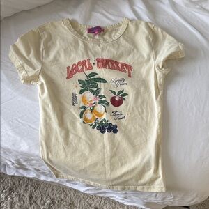 Edikted Local Market Graphic T Shirt